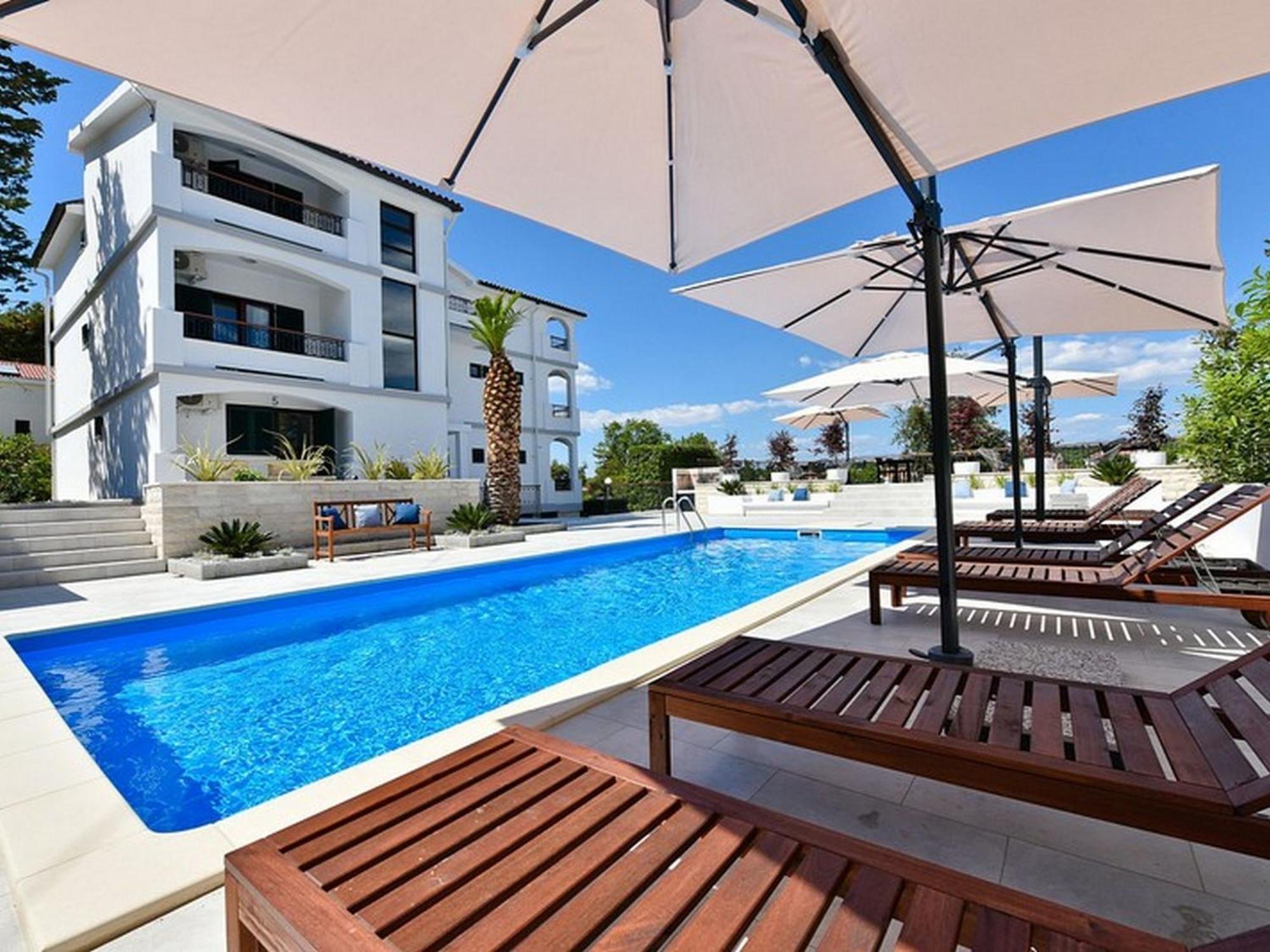 Mediterraneo Garden Apartments Petrcane Værelse billede