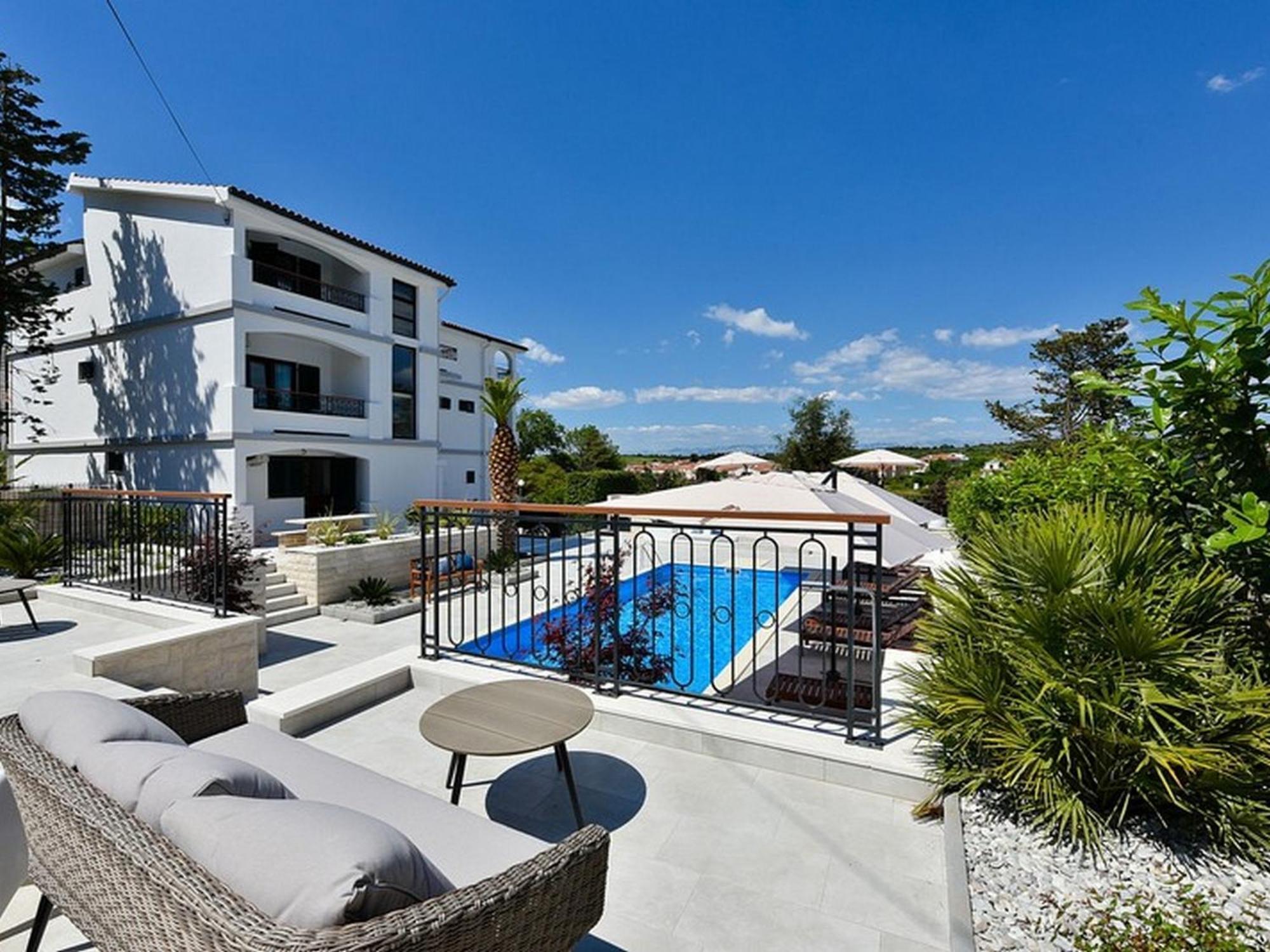 Mediterraneo Garden Apartments Petrcane Værelse billede