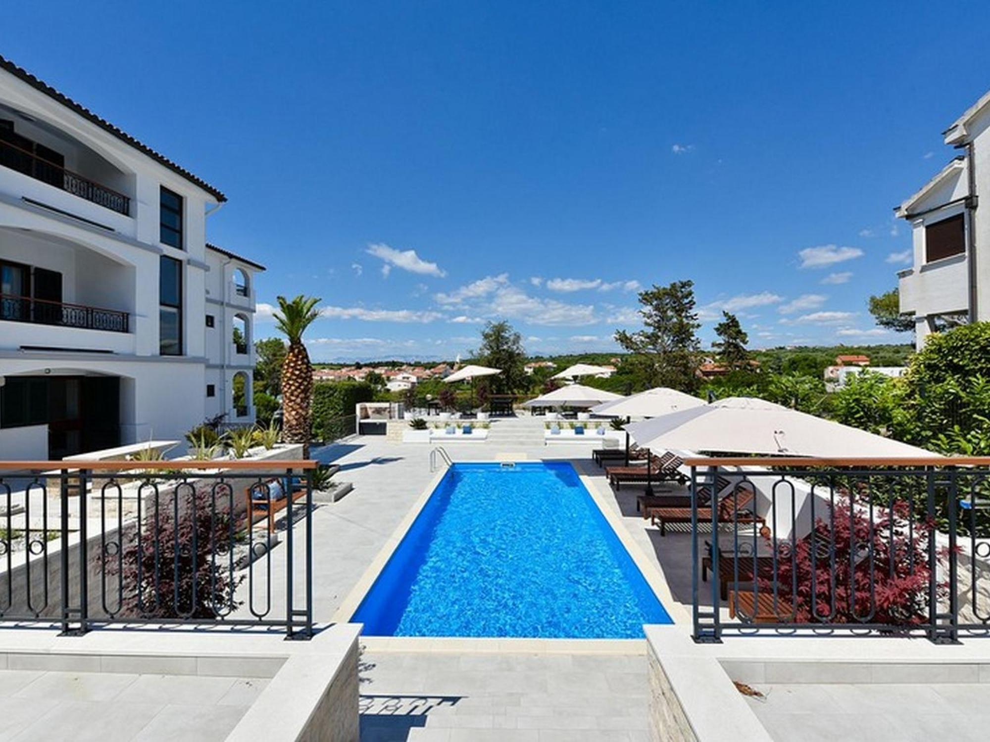 Mediterraneo Garden Apartments Petrcane Værelse billede